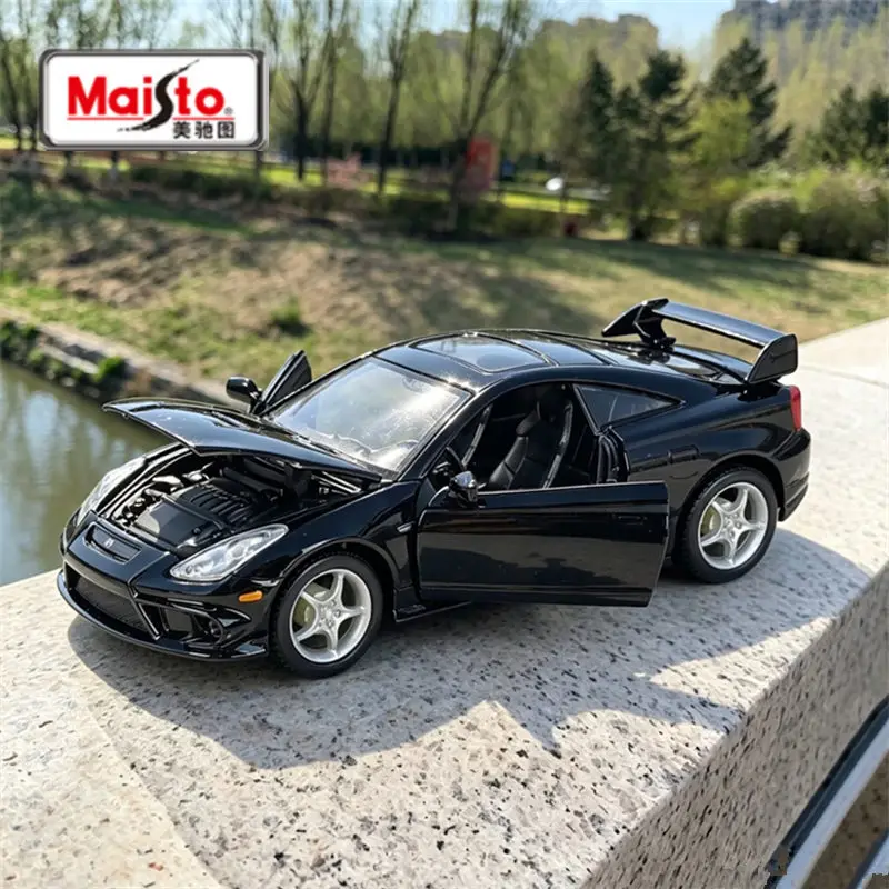 Maisto 1/24 Toyota Celica GT-S, Modelo de Auto Deportivo de Aleación, Auto de Carreras de Metal, Modelo de Vehículo de Simulación Coleccionable