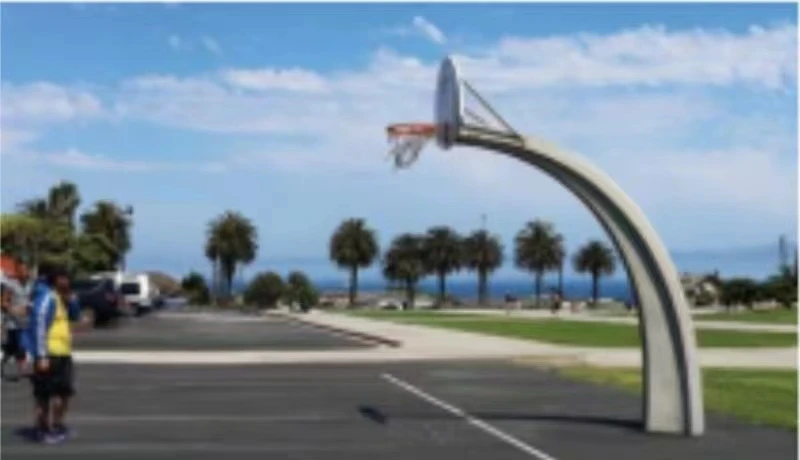 ห่วงบาสเก็ตบอลกลางแจ้งในร่มขาตั้งแบบพกพาเป้าหมายบาสเกตบอลมืออาชีพห่วงบาสเก็ตบอลเหล็กสําหรับผู้ใหญ่