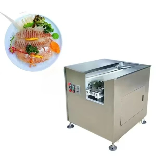 New Industrial Commercial Automatic Fish Filleting & Meat Slicer Machine Portable Stainless Steel Blade 280pcs/min