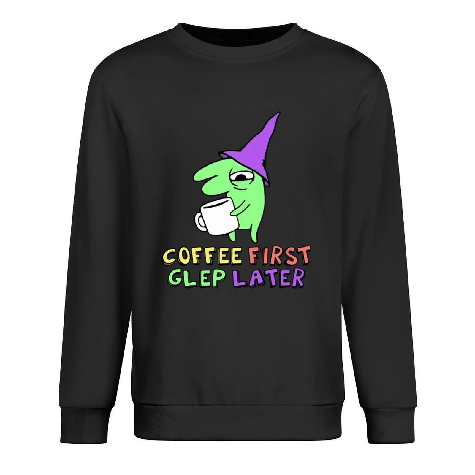

glep coffee smiling friends Pullover korean autumn clothes fashion men men clothes tracksuit sweatshirts for men