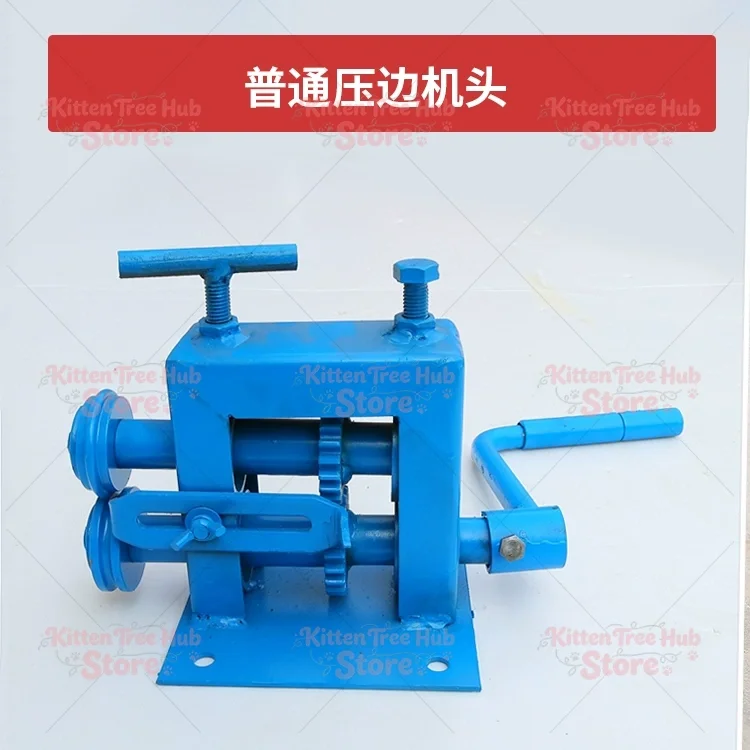 Manual Rounding Bending Machine Sheet Metal Edge Crimping Roller for Iron Aluminum Insulation Skin