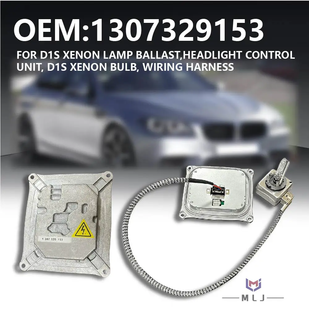 

1307329153 25806714 63117182520 For BMW 3 Series E90 M3 E92 E93 D1S Xenon Ballast Headlight Wiring Harness Control Module Unit
