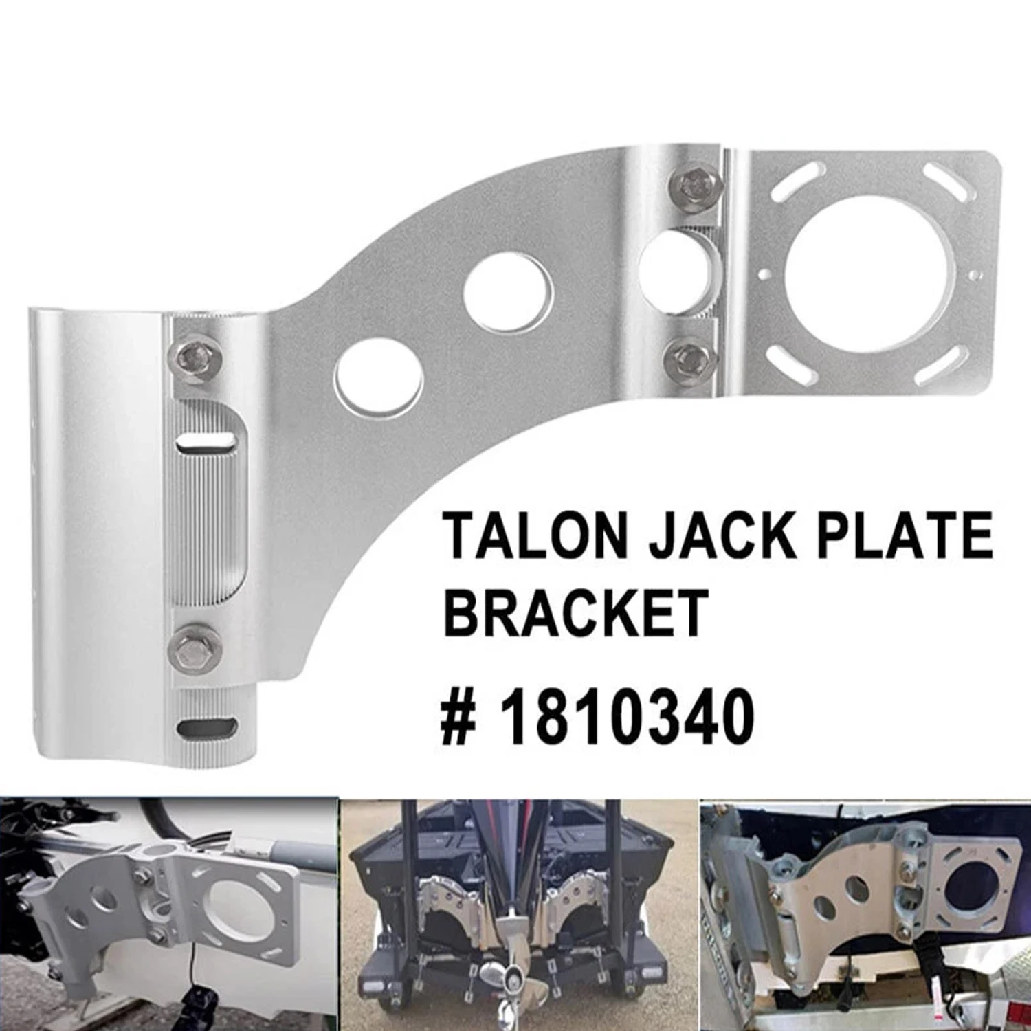 

For Minn Kota 1810340 Talon Bracket Jackplate G2-Port/Starboard, Talon Side-Mounted Jack Plate Bracket