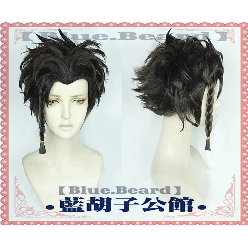 NewGame Fire Emblem: ThreeHouses Claude von Regan Fancy Battle Boys Cosplay شعر مستعار أسود قصير مجاني 1;s'6,y;9'b,5; #2