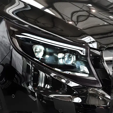 Car Front lamps Assembly For 2016-2023 Benz Vito W447 Upgrade 2024 Style LED Auto Headlights Projector Lens Accessories