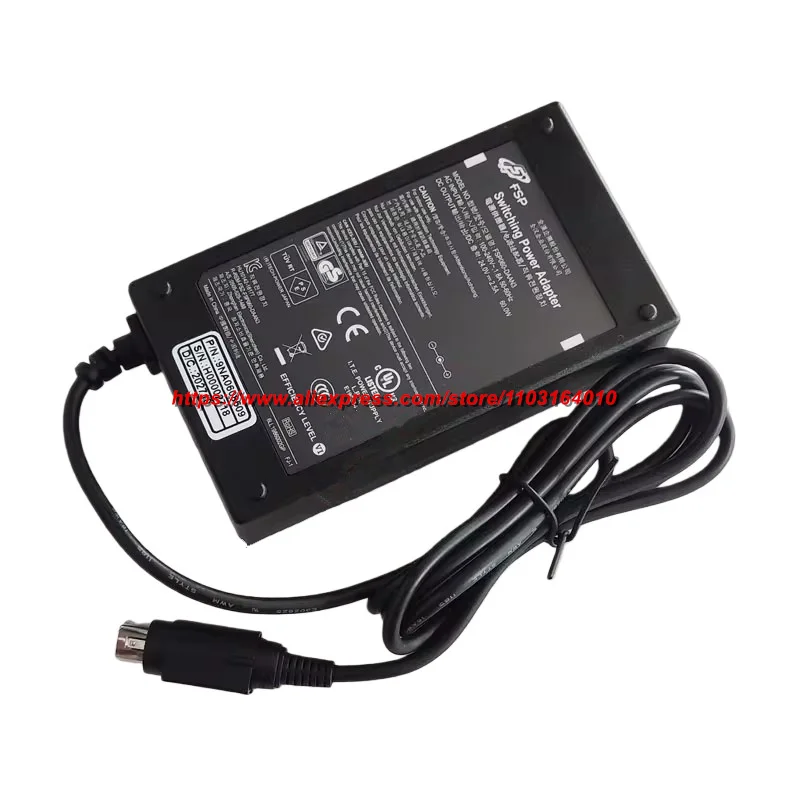 Genuine 24V 2.5A 60W 4-PIN AC DC Adaptor Adapter FSP FSP060-DAAN2 FSP060-DAAN3 For H00000901 HU10142-16137 Power Supply Charger