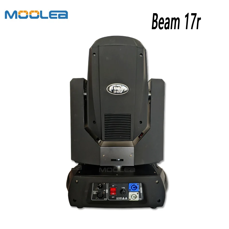 2pcs Beam 17R 350W Moving Head Stage Light Prism Color Bar Disco Effects Gobo Led Zoom Dmx Control Party Wedding with Flightcase