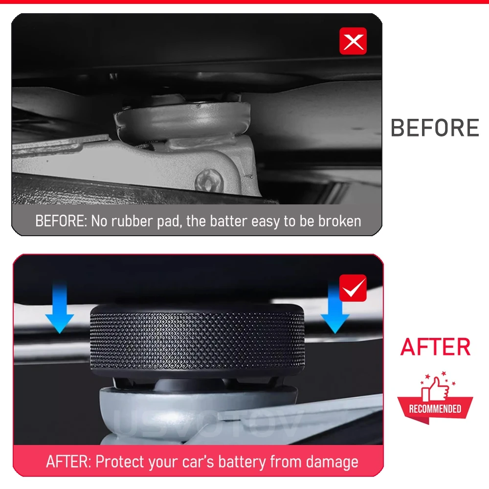Для Tesla Lifting Jack Pad Point Адаптер Model 3 Model Y Juniper Model S Model X Аксессуары Резиновые подъемные шайбы Инструменты для ремонта автомобиля