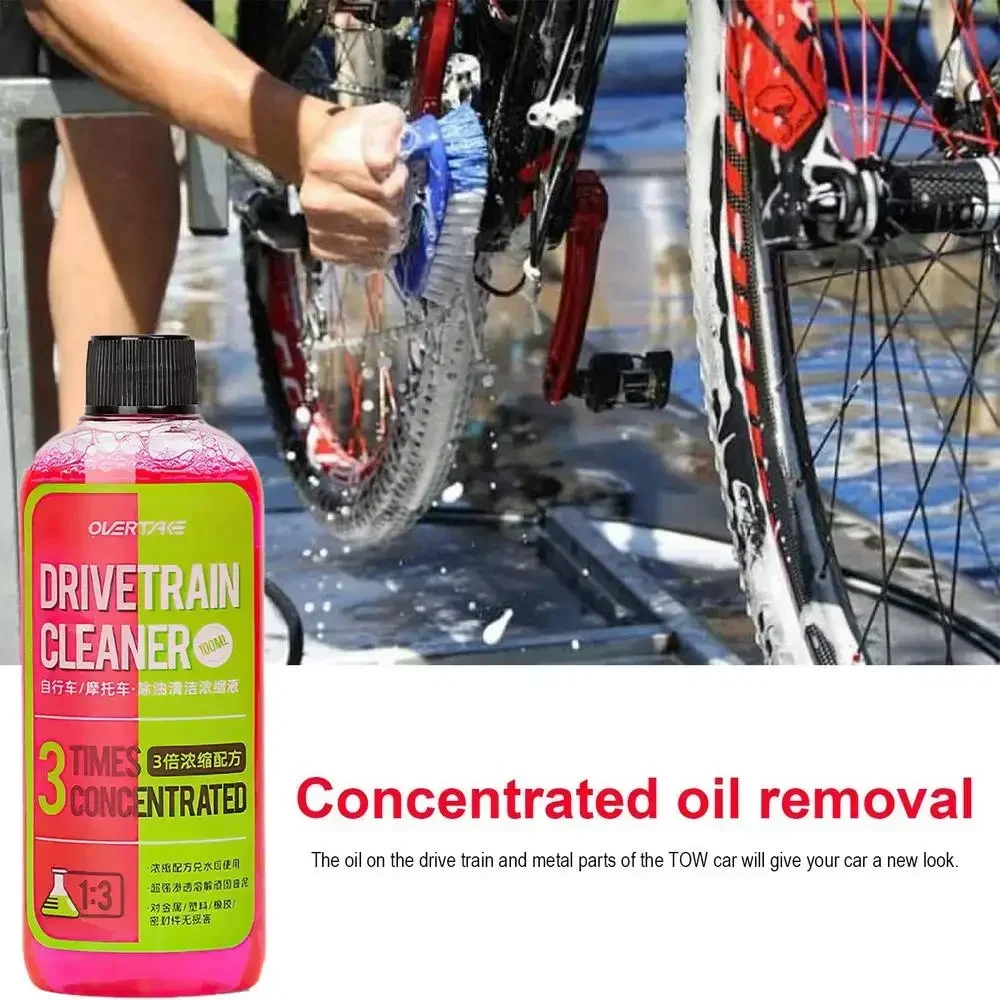 Detergente per catena per bicicletta Detergente per scarichi di trasmissione per biciclette, liquido per pulizia e manutenzione, spray sgrassante