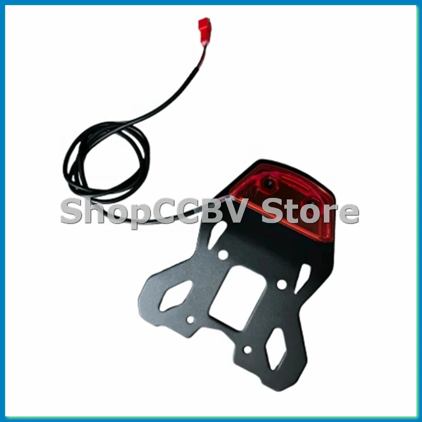 

Electric Scooter Rear Pedal with Taillights for G2 MAX Anti-Slip Stainless Steel Rear Footrest-A50M