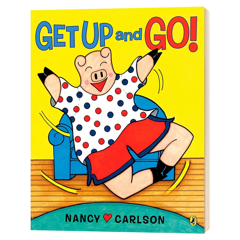 

Get Up and Go, Children's books aged 3 4 5 6, English picture book, 9780142410646