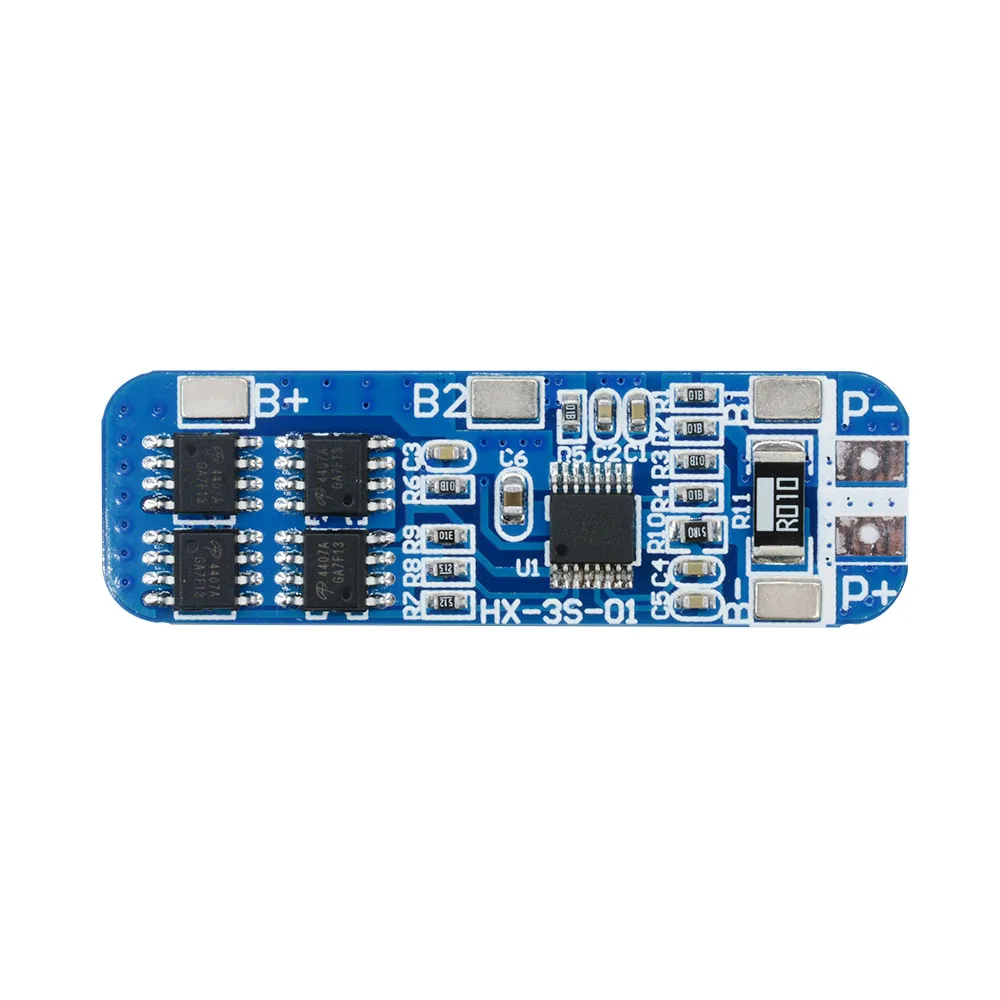 3S 12V 18650 10A BMS Charger Li-ion Lithium Battery Protection Board Circuit Board 10.8V 11.1V 12.6V Electric