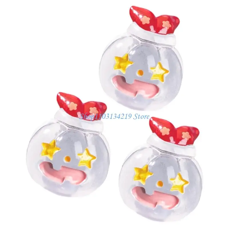 N5KC Creative Halloweens Illuminating Pumpkins Miniature Landscape Ornaments for Garden Tabletop Decoration