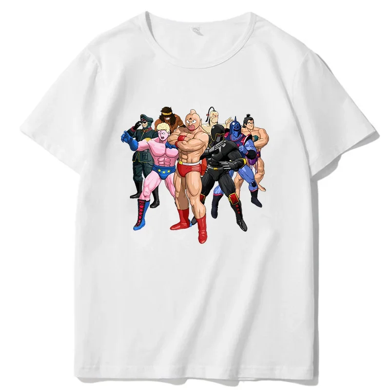 Kinnikuman Robin Mask Terryman Ramenman Wars Man Brocken Jr. O-neck Graphic T Shirts Short Sleeve Tshirt Summer Men's Clothing