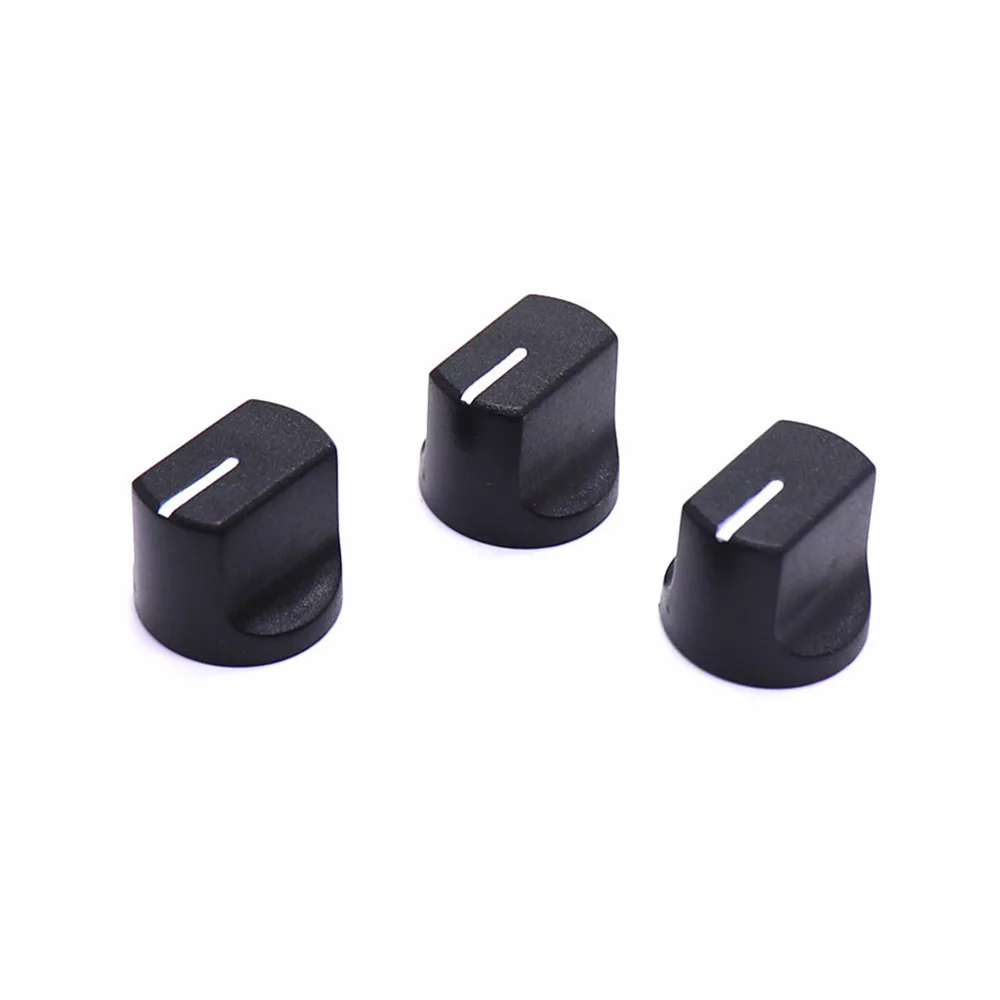 5Pcs Duckbill Type Knob 19x16MM Potentiometer Encoder Band Switch Flower Shaft Hole 6mm Power Amplifier Volume Adjustment Knob