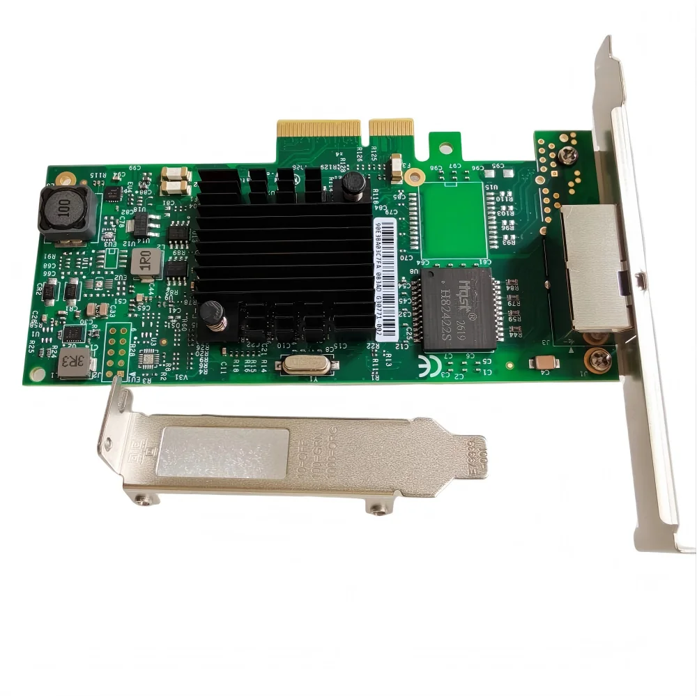 New I350-T2v2 Gigabit Ethernet Card Electrical Port Dual Port Gigabit Ethernet Card Server PCI-E x4 Intel i350AM2 Chip
