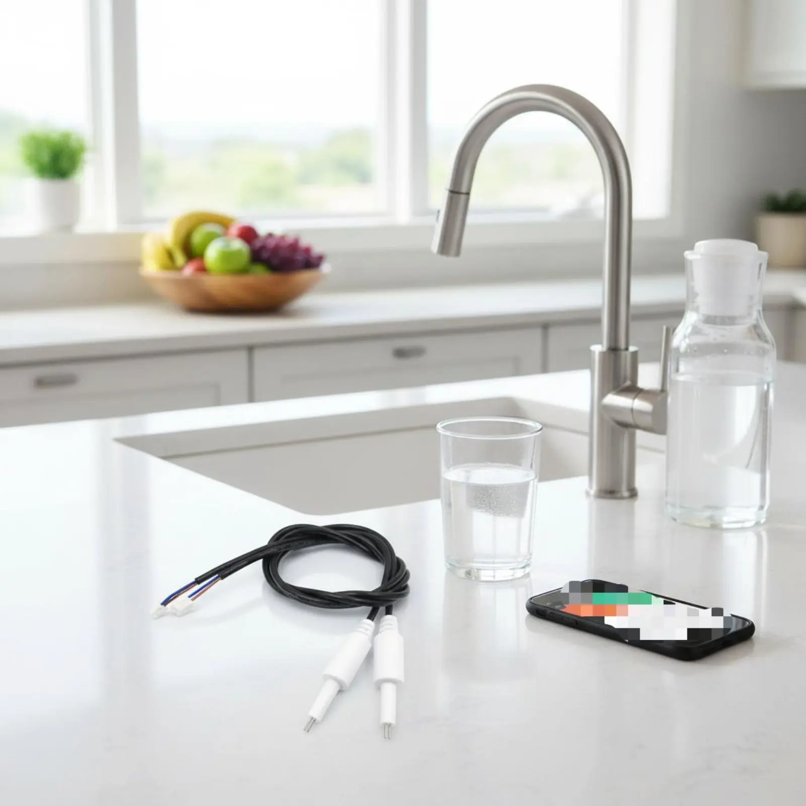 TDS Water Quality Monitor Plug and Play TDS Monitor Monitor Total Dissolved Solids Meter Leak-Resistant Liquid Detection Module