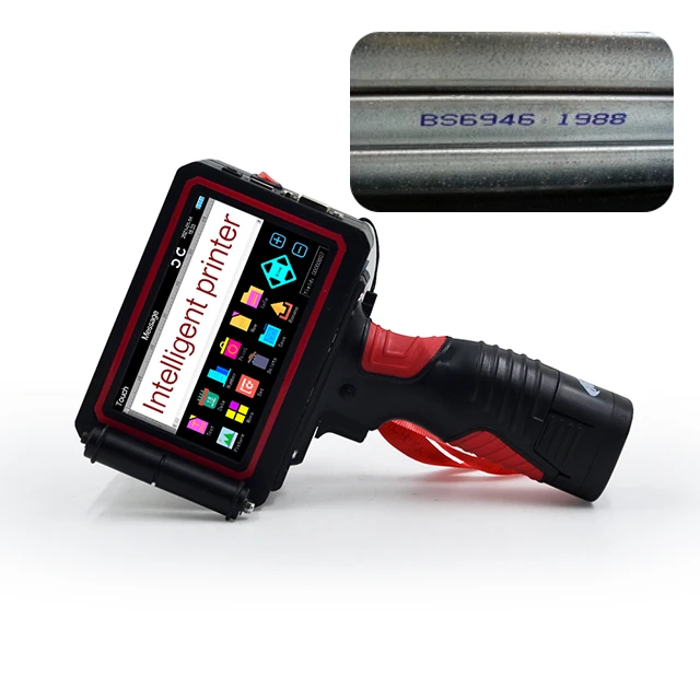 High Quality Thermal Inkjet Portable Expiry Date Hand Jet Batch Coding Machine Handheld Hand Held Inkjet Printer for Woven Bags