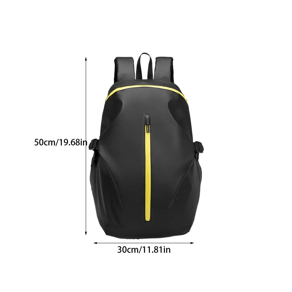 Mochila de motocicleta de nailon para hombre, bolso de gran capacidad y cómodo para llevar, bolsa para entusiastas del aire libre