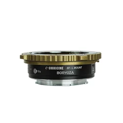 BORYOZA EF-L Lens Mount Adapter Auto Focus Compatible with Canon EF/EF-S Lens for Leica L Camera SL2/Lumix S1 S1H S5/Sigma fp L