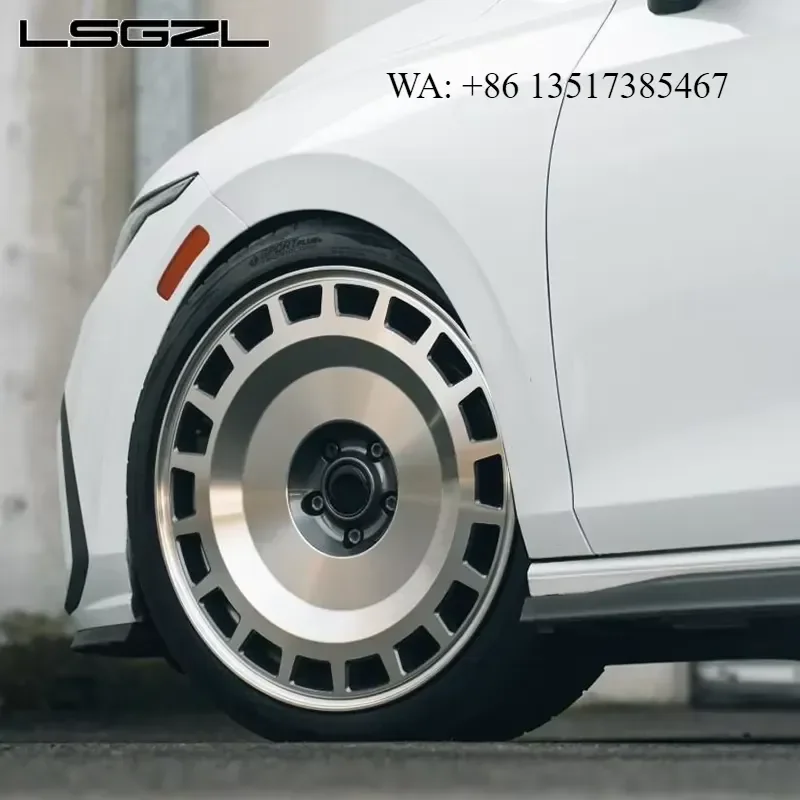 Lsgzl Forged Monoblock Luxury Car Wheel 5x114.3 5x130 5x120 for BMW Benz Alloy 18 19 20 21 22 Inch with Floating Center Cap