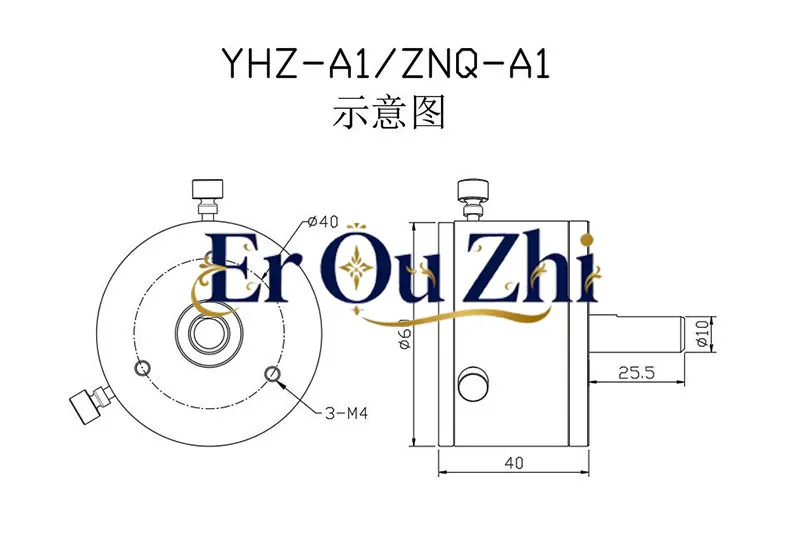 Magnetic Damper, Permanent Magnet Brake, Torque Controller, Magnetic Brake, Replacement (ZNQ-A1)