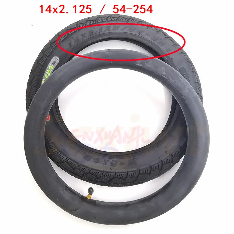 CHAO YANG 14 Inch 14x2.125 54-254 Electric Bicycle Tires 14*2.125 Tyres Bike Inner Tube Tyre Whole Sale Use