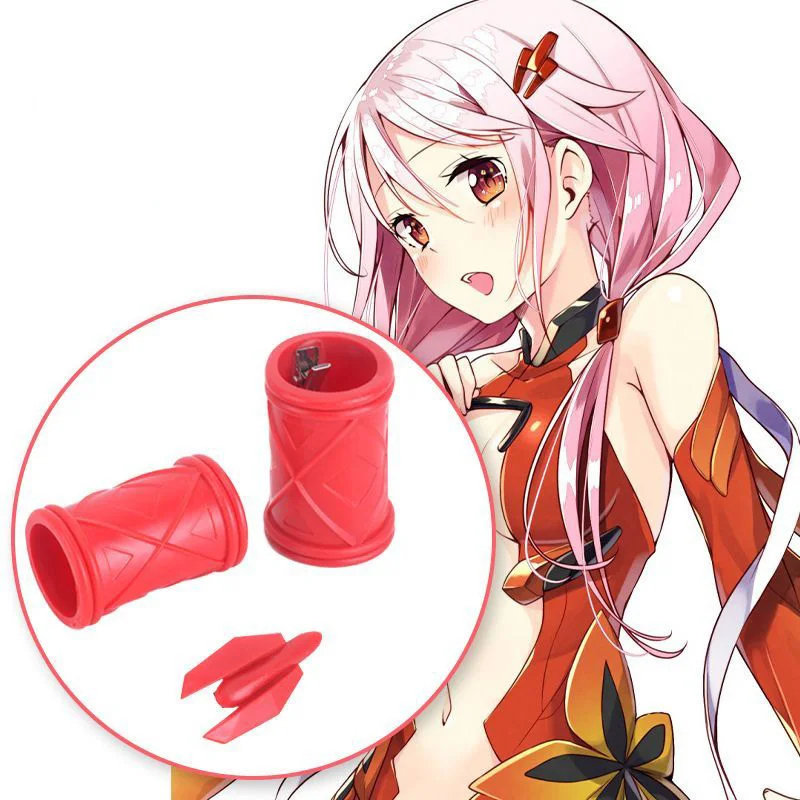 

Аниме Guilty Crown Yuzuriha Inori Косплей Головные уборы Заколка для волос Аксессуары Хэллоуин Вечеринка Головной убор Опора