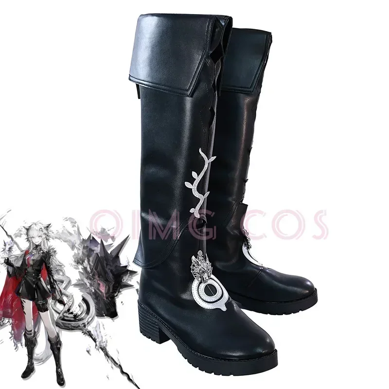 

Lappland Cosplay Anime Shoes Chinese Halloween Style for Men Arknights Game