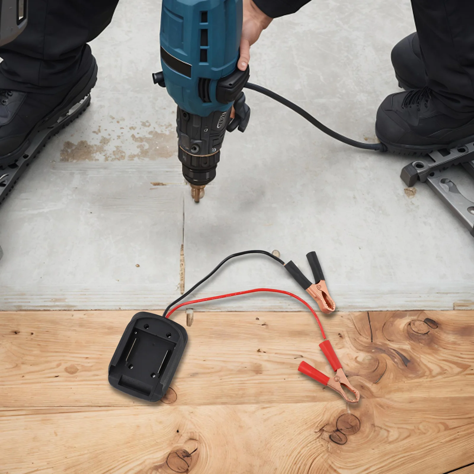 

Сменный адаптер для аккумулятора BL1830, пусковые аккумуляторы, зажимы с сильной ручкой, усилитель, кабели для аккумулятора, простые в использовании для BL1815