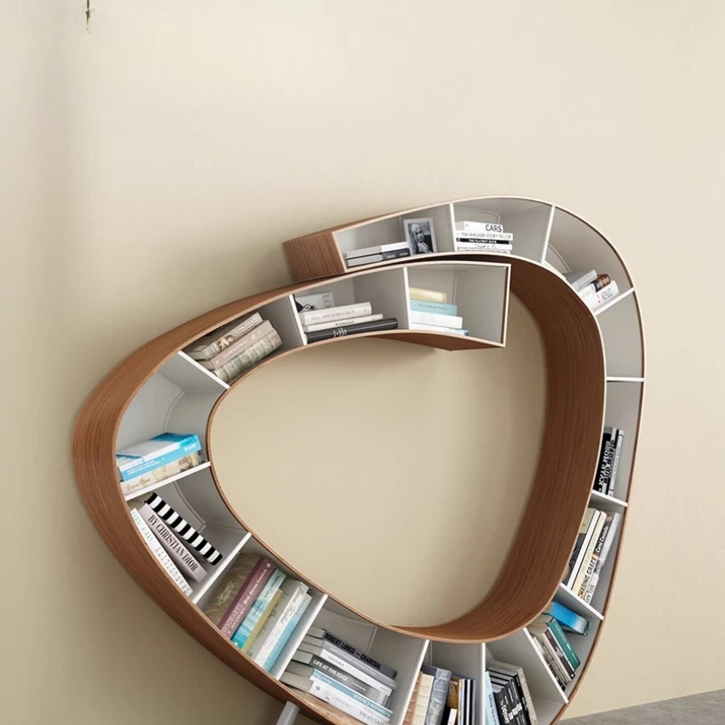 

Professional customization of various wrought iron letter bookshelves creative against the wall office floor decoration display