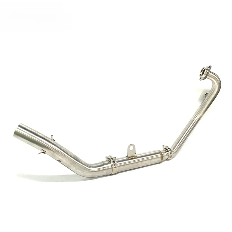 Hot selling Motorcycle Manifold for NK250/SR250 Stainless Steel Exhaust Pipe Connect with Muffler