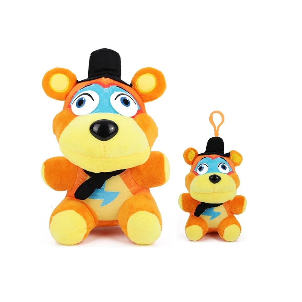 12/20cm FNAF Plush Toys Five Night At Freddy Fnaf Doll Animal Foxy Bonnie Bear Ribbit Stuffed Freddy Toys Pendant Children Gifts