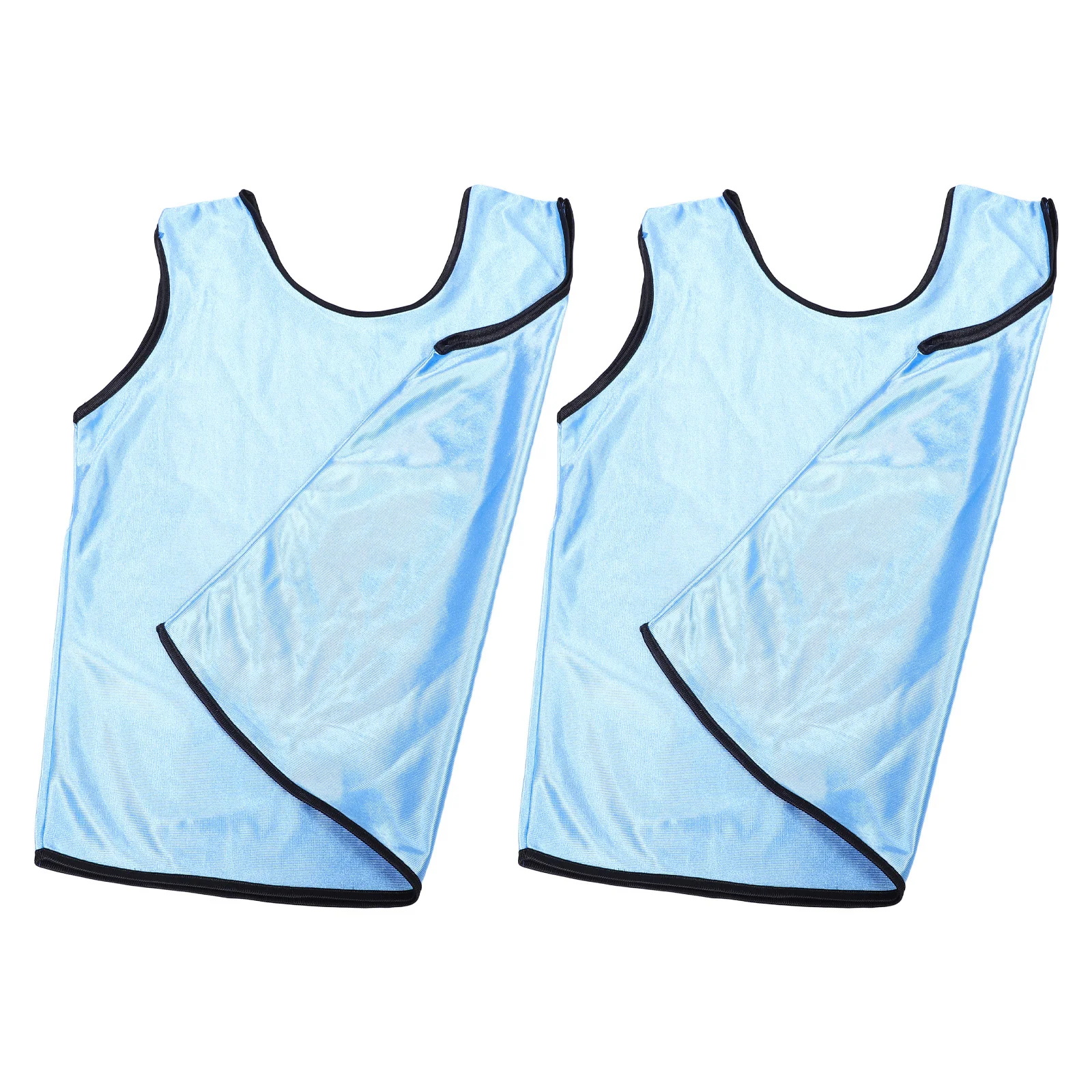 

2Pcs Team Training Vests Breathable Soccer Basketball Practice Pinnies Portable Sports Jerseys Youth Adults Sport Vest