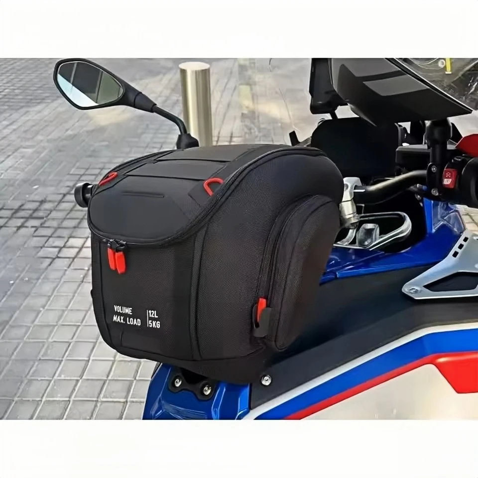 Motorcycle Waterproof Fuel Tank Bag Logo 12L Tool Backpack Portable For BMW R1300GS Adventure GS1300 R 1300 GS ADV 2024 2025 image 4