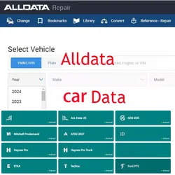 Software de Datos de Automóviles Alldata 2027, Cuenta en Línea para Software de Reparación de Automóviles, Soporte de Instalación Fácil, Soporte de Inicio de Sesión Móvil/PC