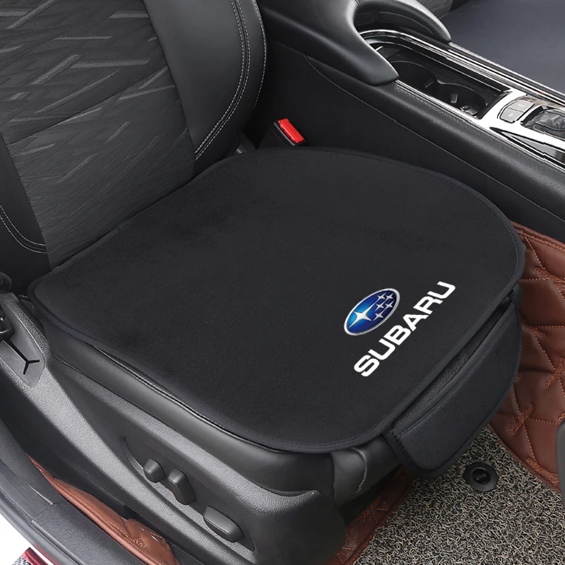 For Subaru Impreza Forester Tribeca XV BRZ Car Accessories Car styling 1pcs Car Seat Cushion Non-Slip Cover Velvet Plush auto