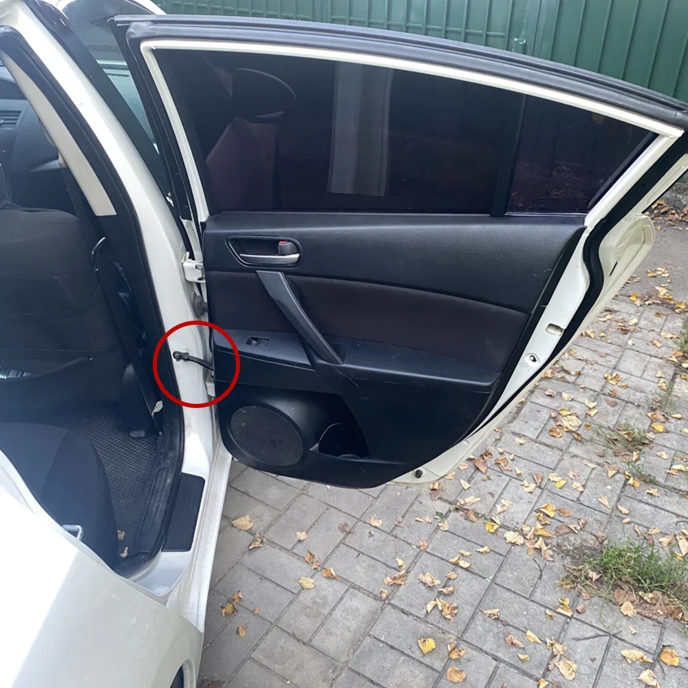 4PCS New For Mazda3 Mazda 3 BK BL 2003 2004 2005 2006 2007 2008 2009 2010 - 2013 Car Door Check Strap Repair Kit Stopper Damping