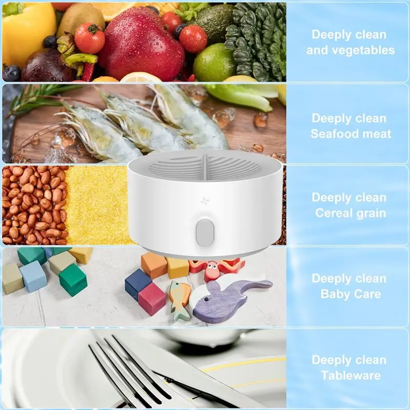 VEHO-Portable Fruit Vegetable Washer For Clean Melon Meat