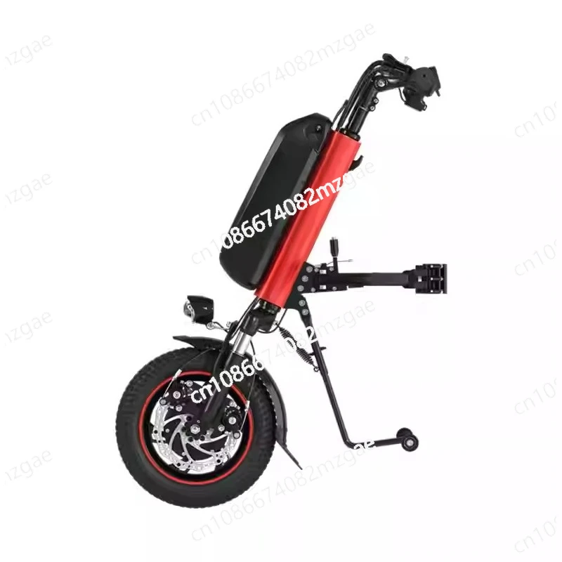 36V 500W Electric Handbike Power Assist A5 12 Inch, Wheelchair Attachment with 10.4-16Ah Lithium Battery Options