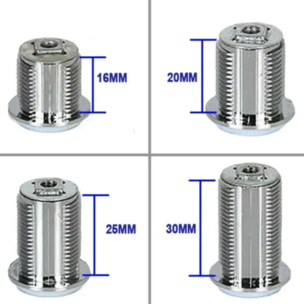 1PC 16/20/25/30mm Lock Set With 2 Key Door Drawer Cabinet Mail Box Locker Lock Door Drawer Locker Cupboard Hardware