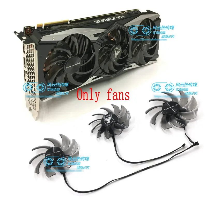 New Original for GAINWARD RTX2080 RTX2070 PHOENIX/GS Graphics Video card cooling fan FDC10H12S9-C FD7010H12S DC12V 0.35A