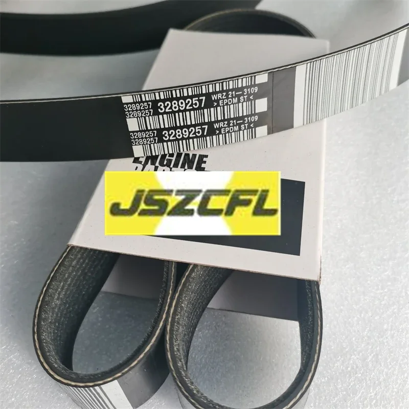 1pc New 3289257 For 8pk1760 Engine Excavator 8pk1763 Fan Belt 8pk1765