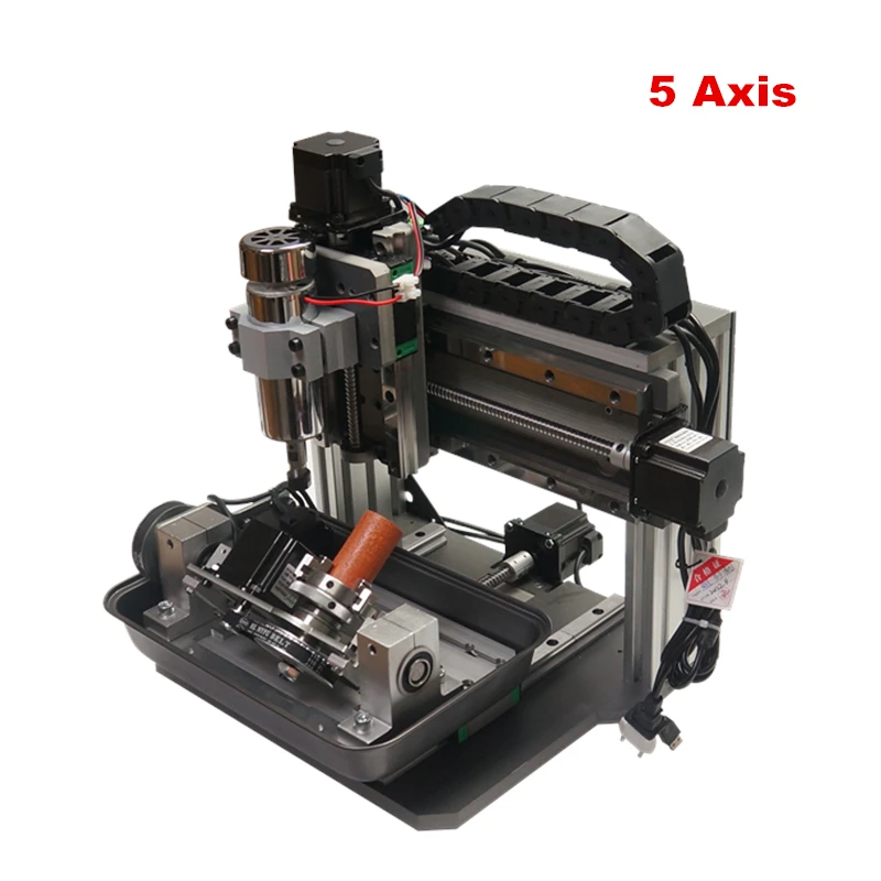 Lineare Führungsschiene CNC-Fräser 5-Achsen-Holzgravurmaschine PCB Fräsen Bohren mit Wassertank 220 V – Detail 5