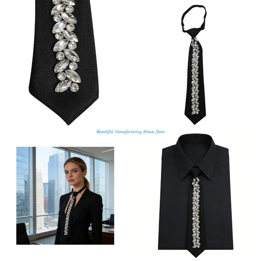 corbata-elegante-con-diamantes-imitacion-e56a-corbata-longitud-ajustable-para-fiestas-graduacion-eventos-oficina