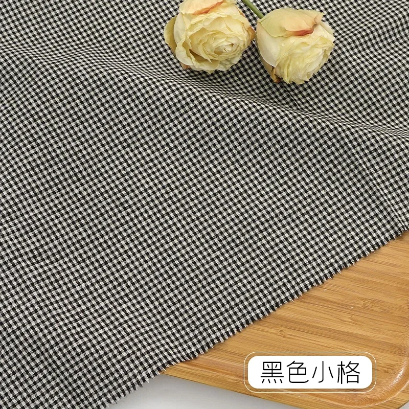 100% Cotton Plaid Fabric for DIY Projects