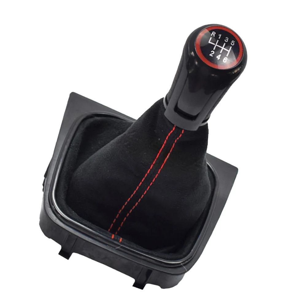 مقبض ذراع ناقل الحركة غطاء غبار حذاء جلدي مناسب لـ Jetta 5 & 6 وGolf 5 & 6 سرعات ناقل الحركة اليدوي مع عقد آمن #2