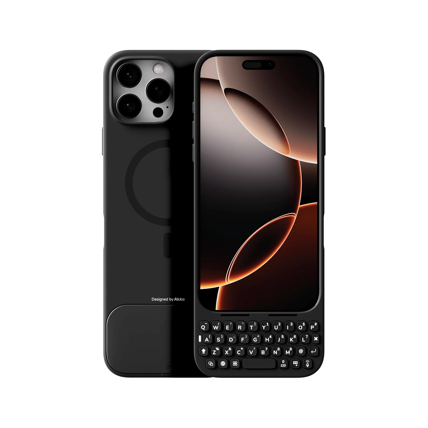 Akko MetaKey スマホケース キーボード付き PU TPU 磁気サポート付き