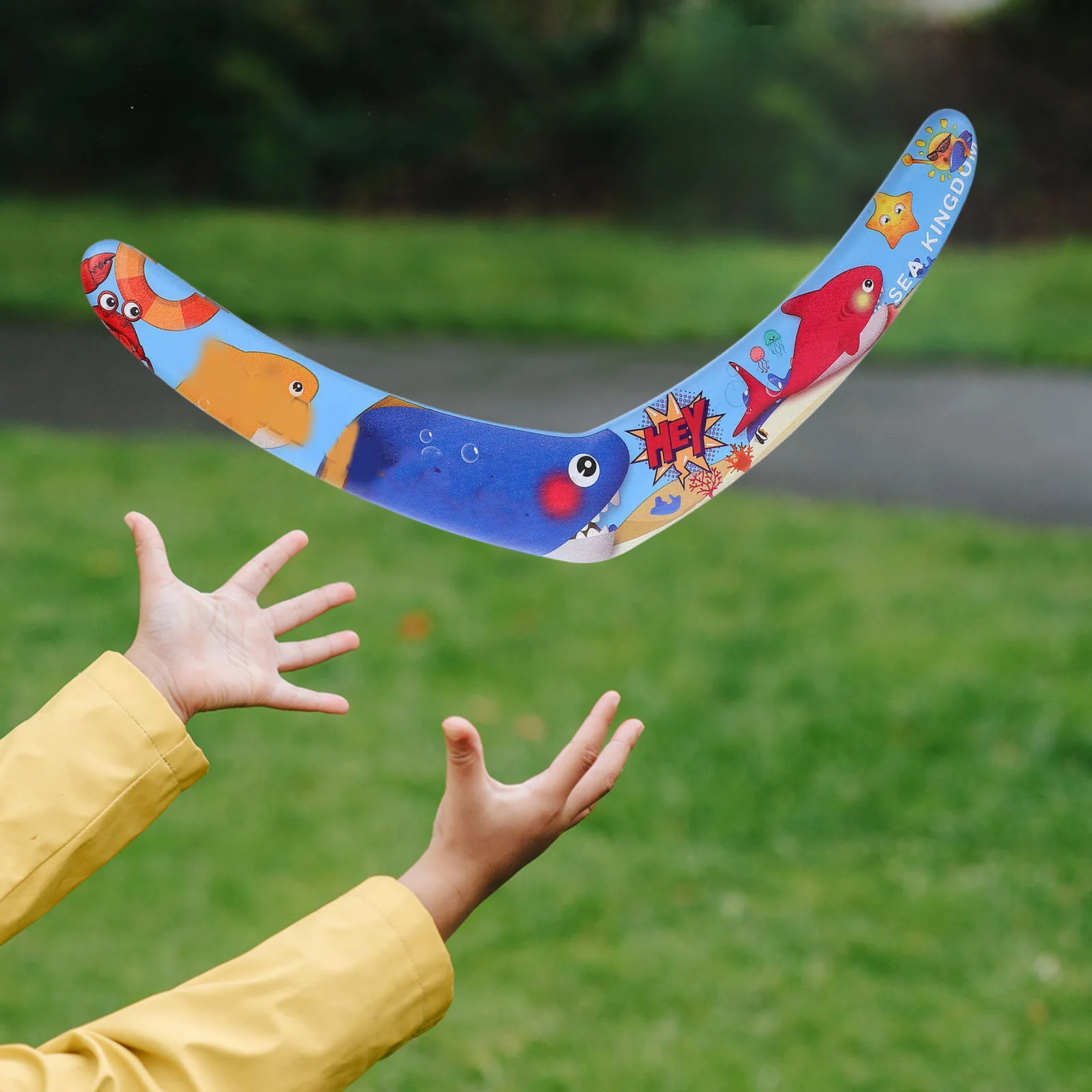 Eva Outdoor Sports Durable Recreation Kids Flying Boomerang For Family Camping Spring Boomerang For Kids Activities