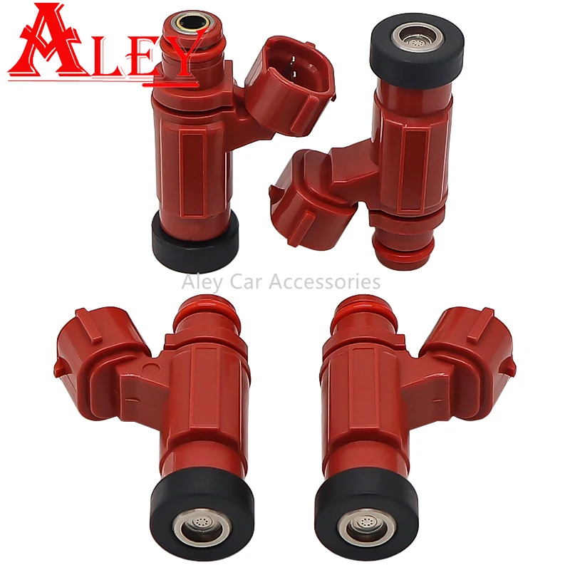 4PCS EAT289 49033-0012 490330012 Motorcycle Fuel Injectors 8 Holes For Kawasaki Z1000 ZX6R ZX10R ZX636 Versys 1000